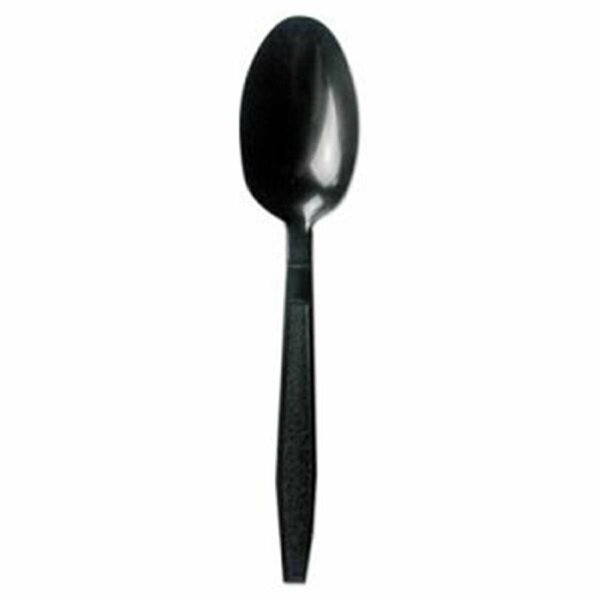 Razoredge BWK Heavyweight Polypropylene Cutlery, Teaspoon, Black RA3205475